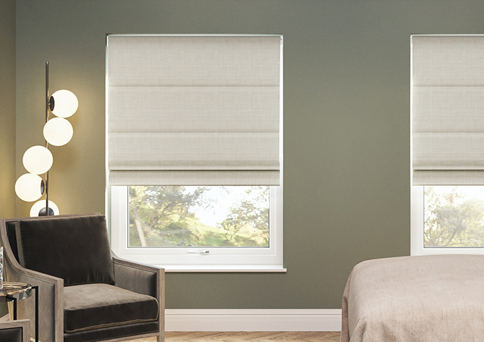 Oban, Gneiss Grey - Twist&Fit Roman Blind - Image 3